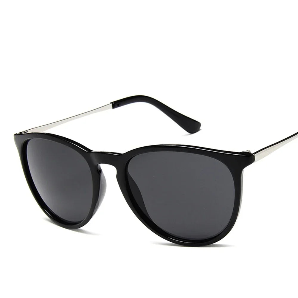 RBB Oval Small Transparent Sunglasses – UV400 Classic Clear Shades for Women (2025 Trend)