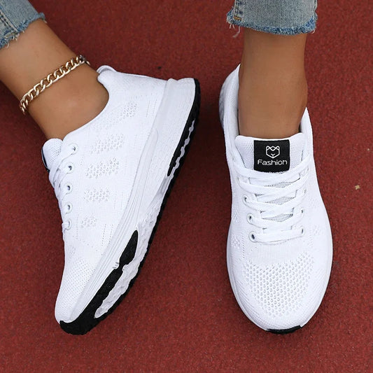 Women's Breathable Running Sneakers – Lightweight Casual Sport Shoes