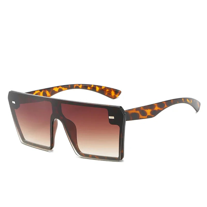 RBB Oversized Square Sunglasses – Retro Gradient UV400 Eyewear for Women & Men (2024)