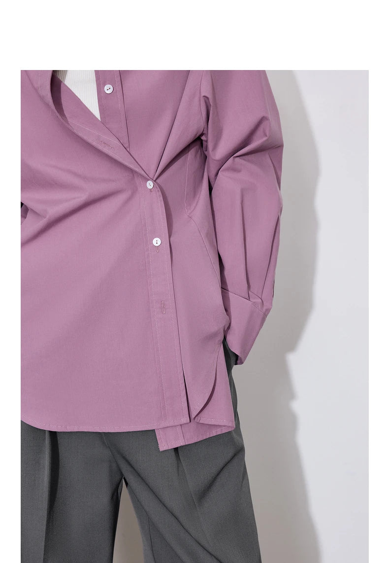 TOYOUTH Women Blouse Shirt 2025 Spring New Lyocell Long Sleeve Striped Cotton Sunscreen OL Shirt Tops