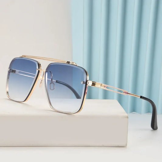 RBB Mach Six Vintage Sunglasses – Men’s Luxury Gradient Lens Eyewear
