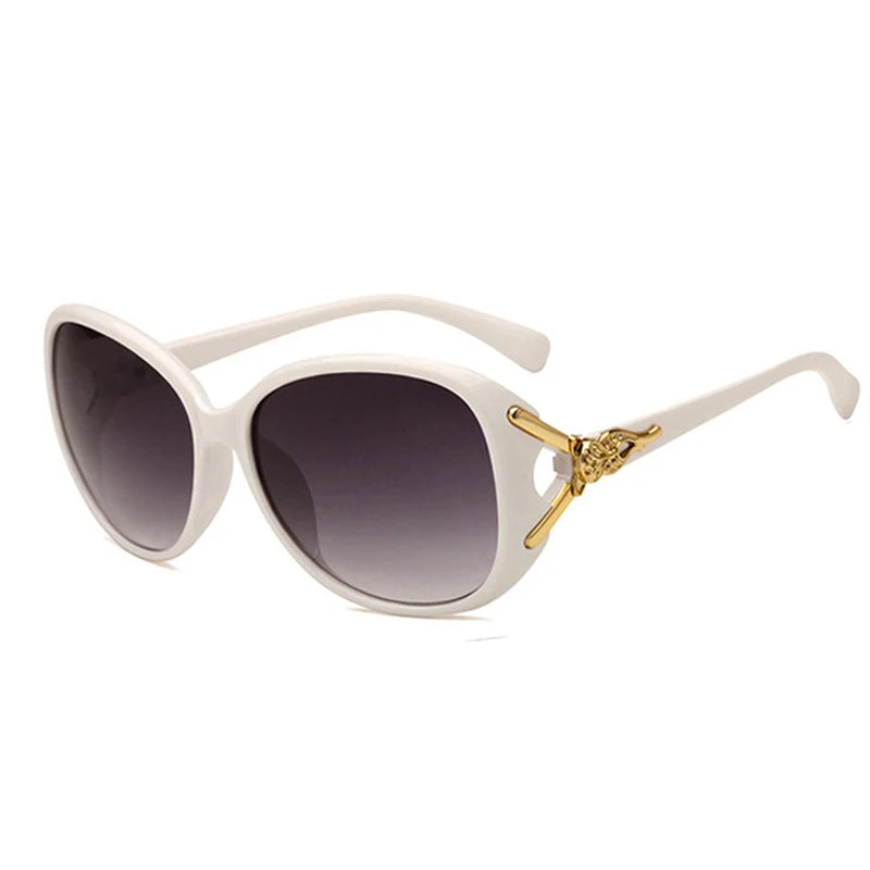 RBB Women’s UV Blocking Textured Gradient Black Sunglasses – Outdoor Fashion Eyewear