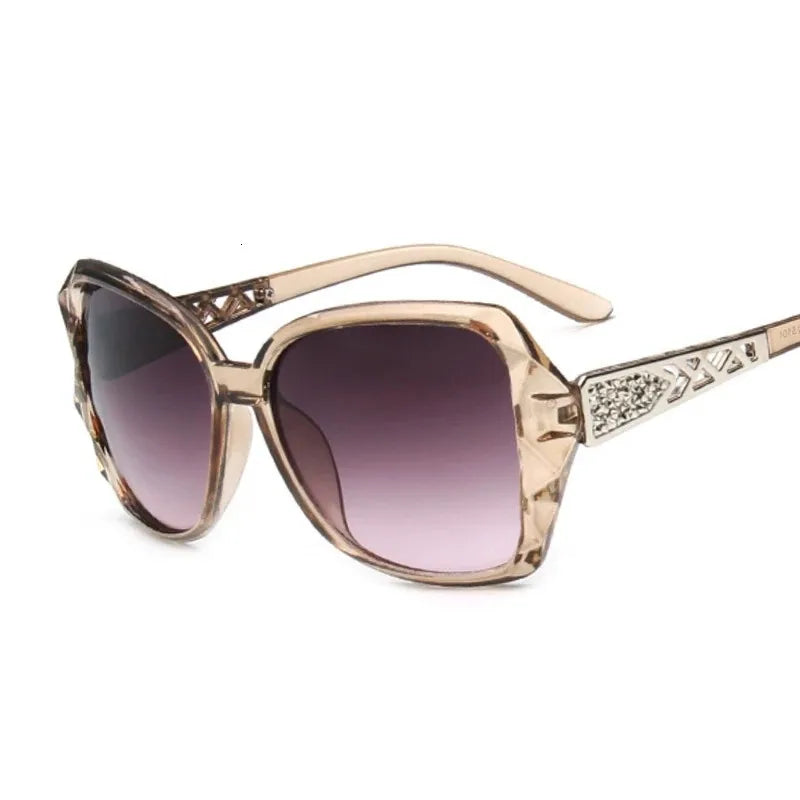 RBB Women’s Fashion Square Sunglasses – Luxury Oversized UV400 Mirror Shades