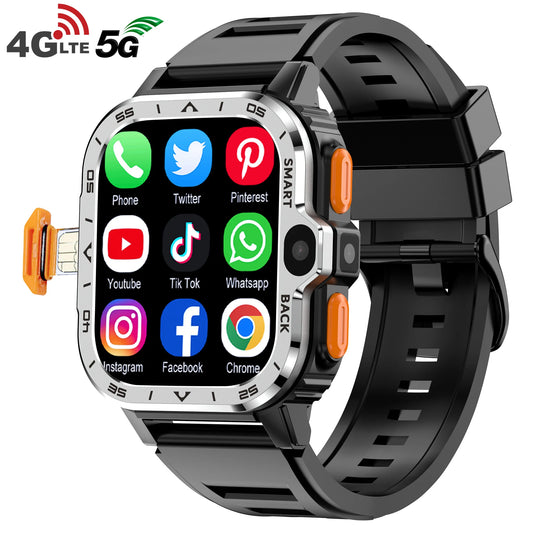 RBB Valdus PGD Android Smart Watch – Dual Camera, GPS, NFC, 4G SIM, 16GB/64GB Storage, WiFi