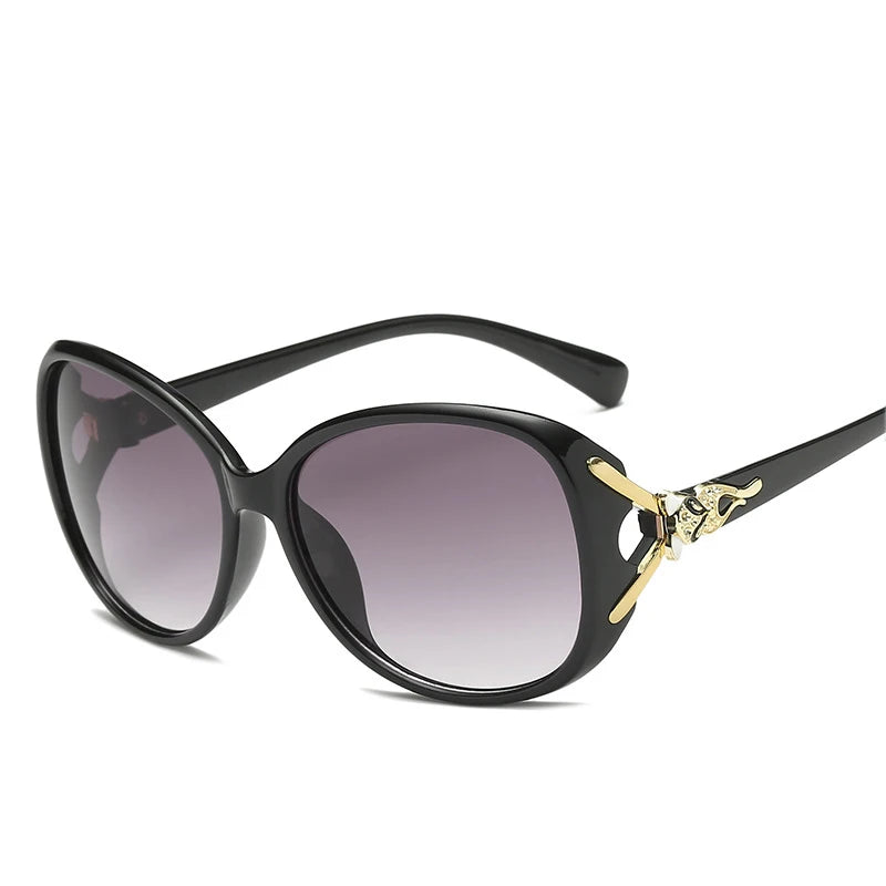 RBB Women’s UV Blocking Textured Gradient Black Sunglasses – Outdoor Fashion Eyewear