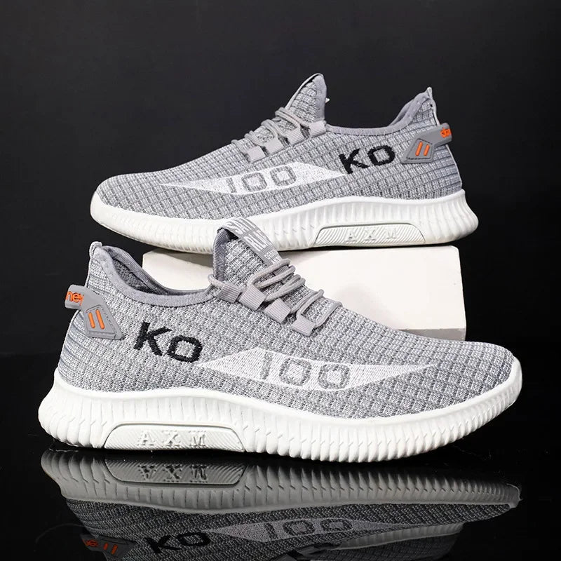 Breathable Lightweight Mesh Sneakers | Comfortable Casual Sport Shoes | Plus Size 39-44