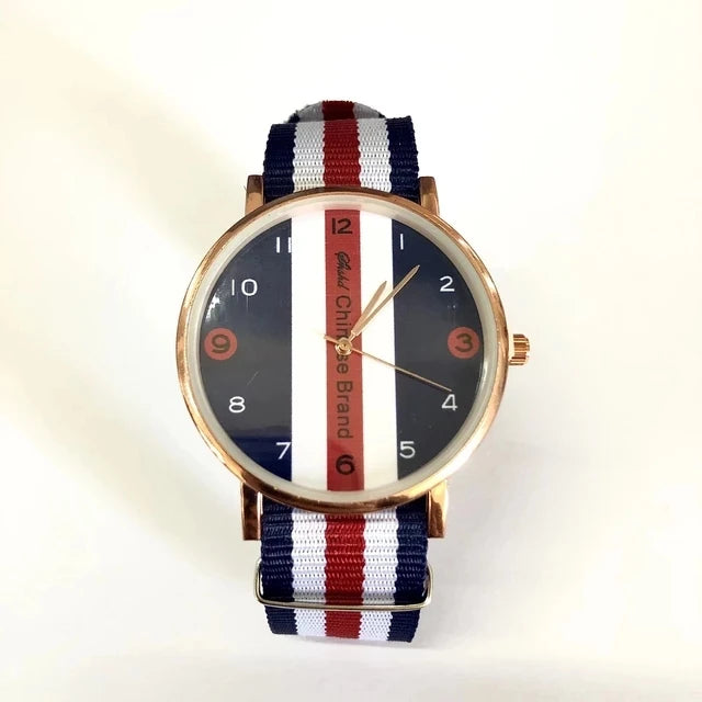 RBB Men’s Business Quartz Watch – High-Quality Leather Belt, Retro Classic Design, Waterproof