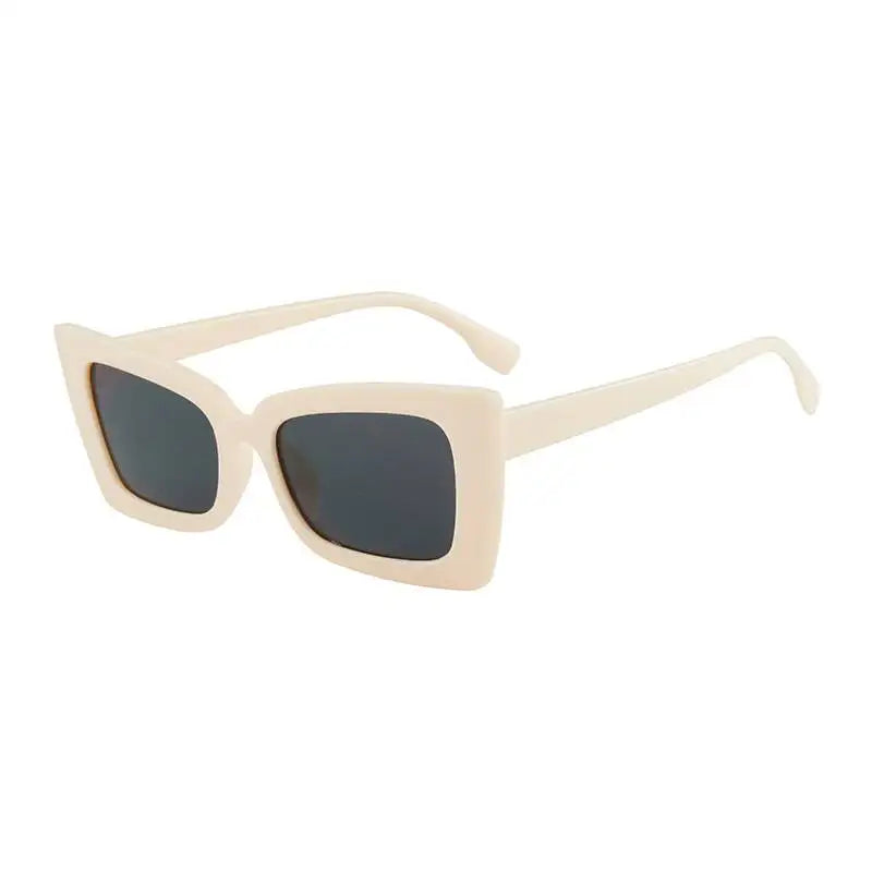 RBB Retro Square Sunglasses – Oversized Gradient Rectangle Lenses, Women’s Luxury Vintage Shades (2025 Trend)