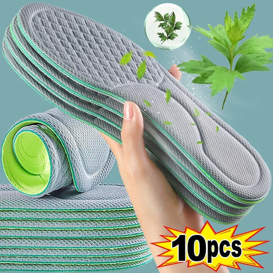 RBB Unisex Orthopedic Memory Foam Insoles – Deodorizing, Antibacterial, Sweat-Absorbing Shoe Inserts