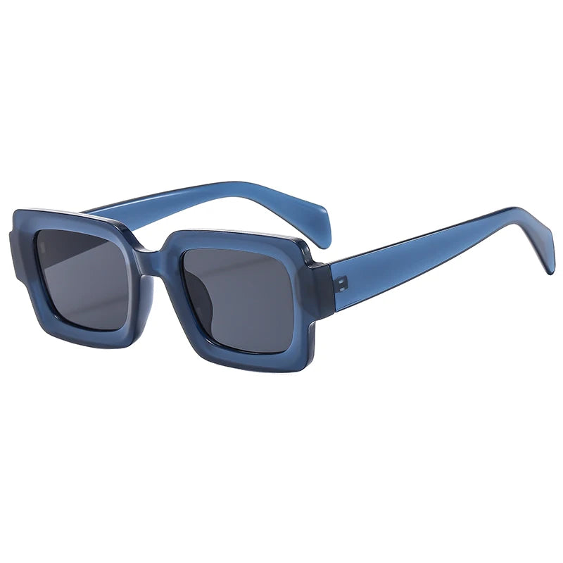 RBB Punk Square Sunglasses – Anti Blue Light UV400 Outdoor Sun Glasses for Men & Women