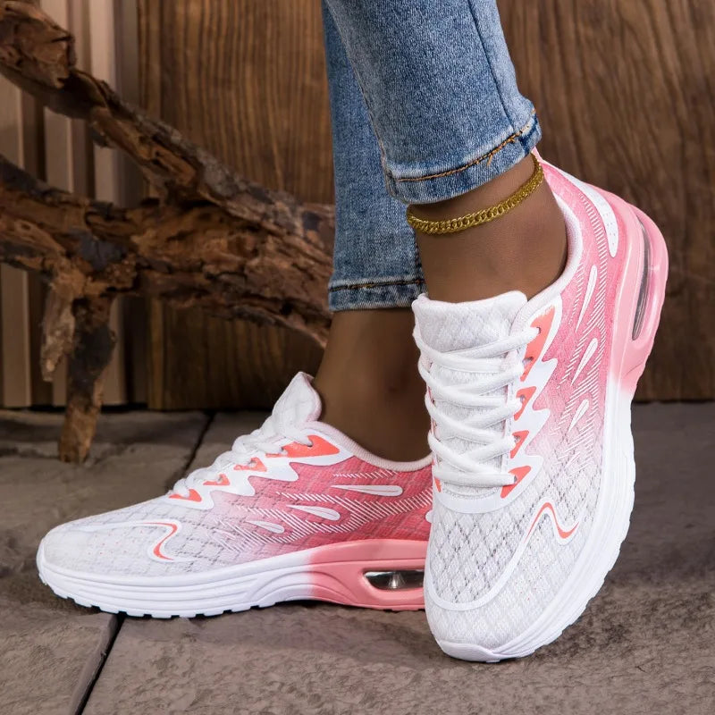 Women’s Lightweight Breathable Running & Walking Sneakers – Non-Slip & Comfortable
