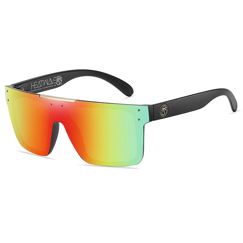 RBB Polarized Sport Sunglasses – Mirrored UV400 Goggles for Men | Luxury Outdoor Eyewear with Case