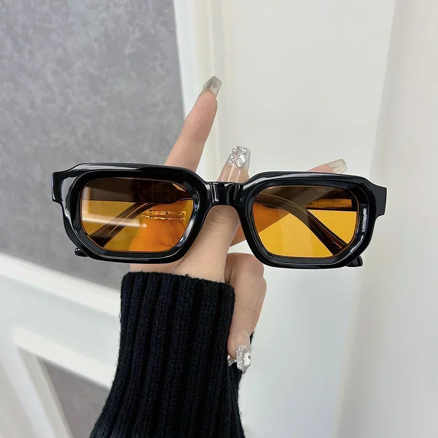 RBB Luxurious Rectangle Sunglasses – Unisex Designer Outdoor Fashion Eyewear