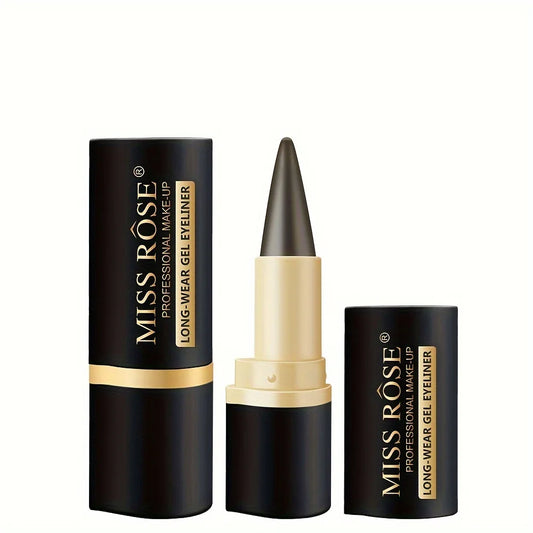 Waterproof Gel Eyeliner Pencil – Quick-Dry, Matte, Smudge-Proof for Daily & Party Makeup