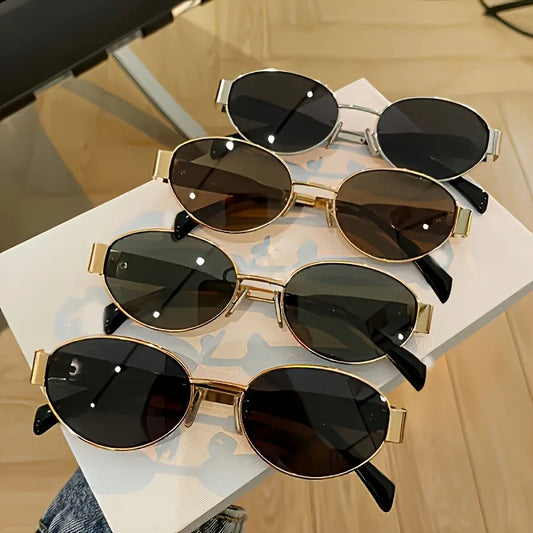 RBB Fashion Sunglasses – Hip Hop Elliptical Unisex Eyewear for Street Style & Photography