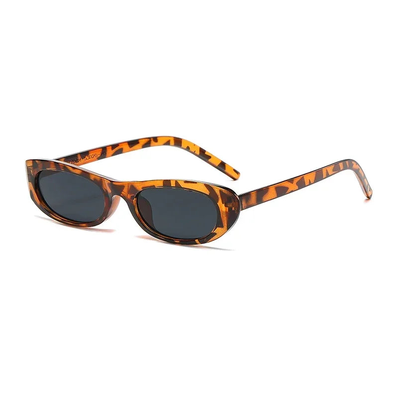 RBB Retro Oval Sunglasses for Women – 2024 Small Frame Street Style Fashion