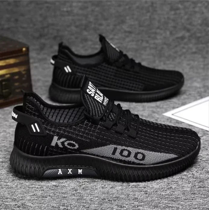 Breathable Lightweight Mesh Sneakers | Comfortable Casual Sport Shoes | Plus Size 39-44