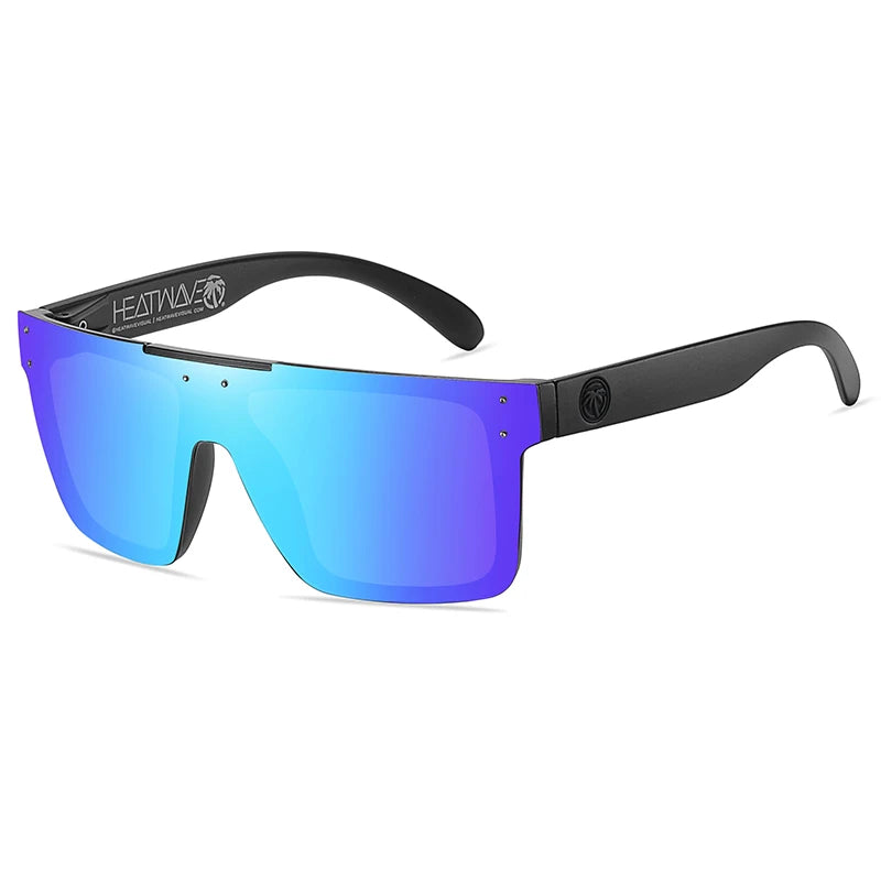 RBB Polarized Sport Sunglasses – Mirrored UV400 Goggles for Men | Luxury Outdoor Eyewear with Case